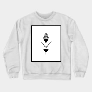 geometric tattoo Crewneck Sweatshirt